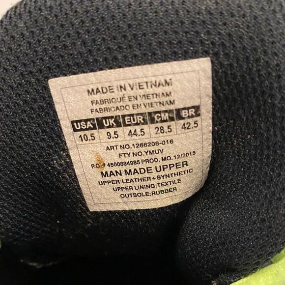 Under Armour Micro G Mens Sneakers Size 10.5 - Picture 12 of 12